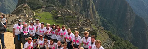 Peru 2017 Team with medals at Machu Picchu